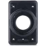 T & B Ocal Round Flush Receptacle Cover, DS21